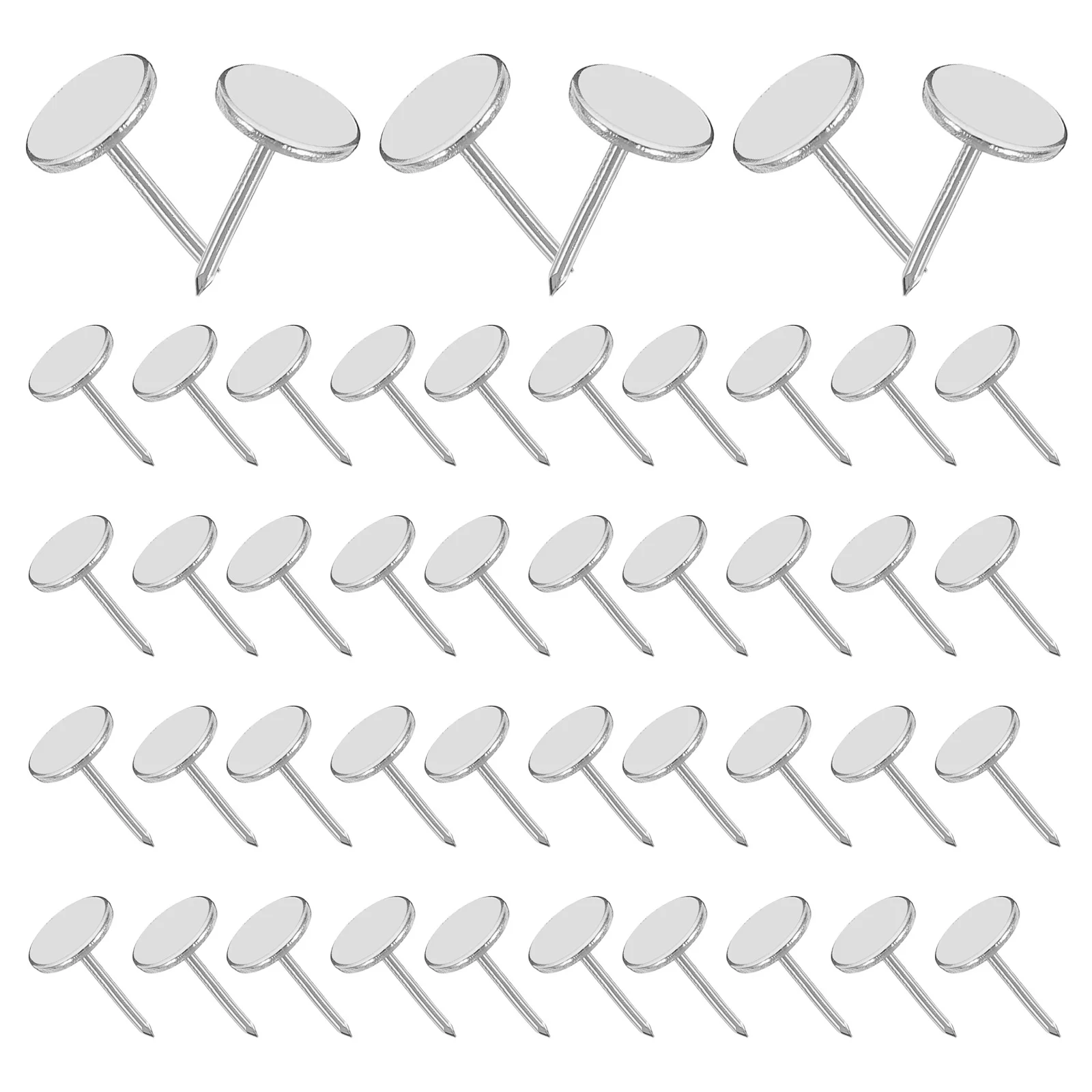 100Pcs Decorative Upholstery Tacks Flat Head Long Nails for Furniture Sofa Headboards Wall Wood Nails Stainless Steel Tacks
100Pcs Decorative Upholstery Tacks Flat Head Long Nails for Furniture Sofa Headboards Wall Wood Nails Stainless Steel Tacks