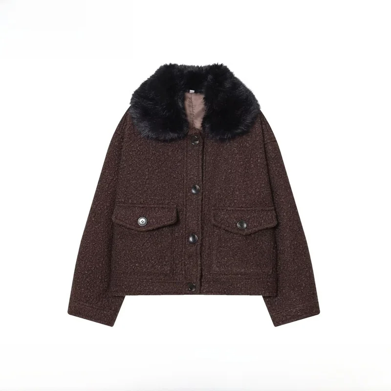 Faionable клетчатая ткань Jaet с меховым воротником, новая осенне-зимняя женская одежда ZR Sle, теплый длинный свек из полиэфирного волокна
Faionable клетчатая ткань Jaet с меховым воротником, новая осенне-зимняя женская одежда ZR Sle, теплый длинный свек из полиэфирного волокна