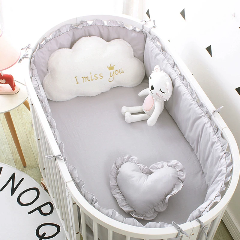 Baby Fence Bedding Linings Sets Ruffle Rails Kids Playpen Sleeping Care Toddler Crib Children Guardrail Newborn Safety
Baby Fence Bedding Linings Sets Ruffle Rails Kids Playpen Sleeping Care Toddler Crib Children Guardrail Newborn Safety