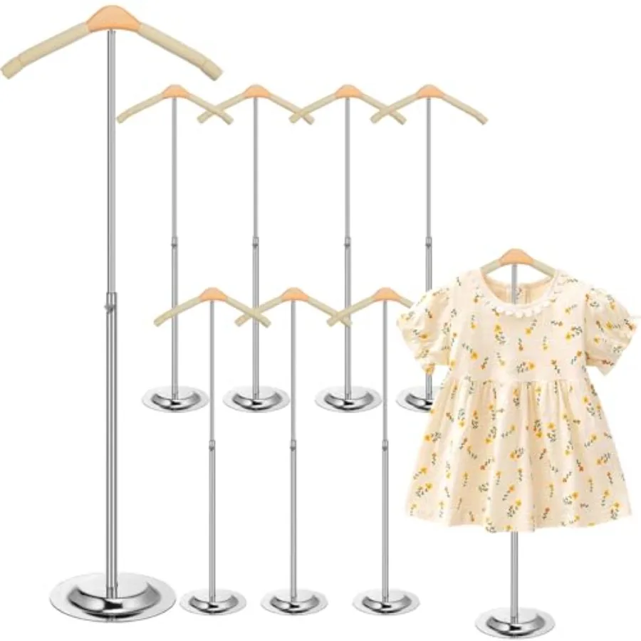 8 Pcs T Shirt Display Stand for Child Adjustable Clothes Rack Display Flexible Shoulder Stand Portable Clothes Hanger Clothing
8 Pcs T Shirt Display Stand for Child Adjustable Clothes Rack Display Flexible Shoulder Stand Portable Clothes Hanger Clothing