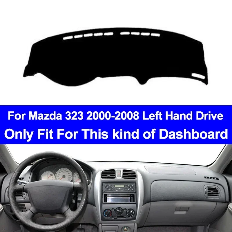 Внутренняя крышка приборной панели автомобиля для Mazda 323 2000-2008, коврик для приборной панели с левым рулем, коврик для приборной панели, коврик для приборной панели, подушка, защита от солнца
Внутренняя крышка приборной панели автомобиля для Mazda 323 2000-2008, коврик для приборной панели с левым рулем, коврик для приборной панели, коврик для приборной панели, подушка, защита от солнца