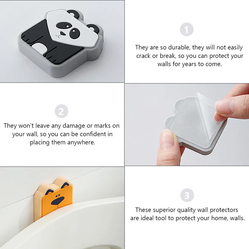 6pcs Wall Protector Pad Door Stopper Bumpers Anti Collision Pads Self Adhesive No Damage For Home Furniture Toilet Lid
6pcs Wall Protector Pad Door Stopper Bumpers Anti Collision Pads Self Adhesive No Damage For Home Furniture Toilet Lid