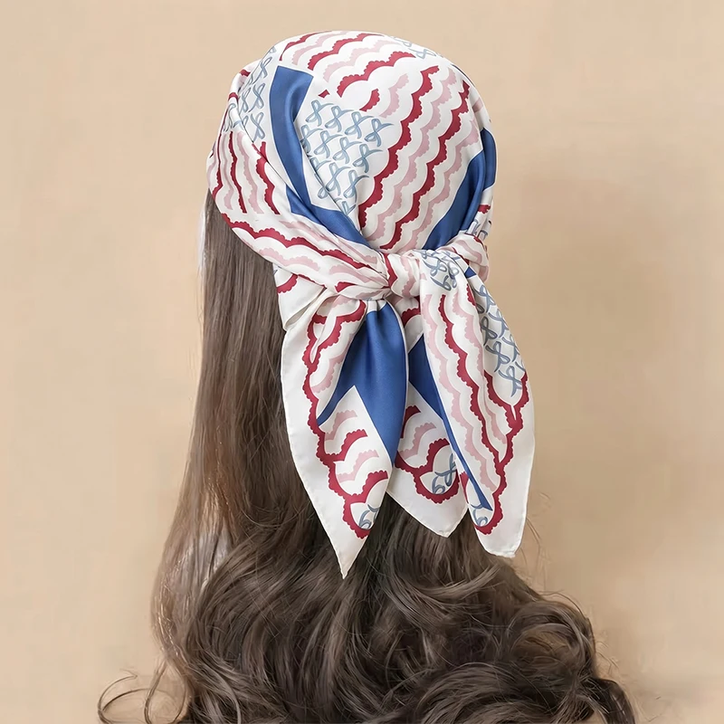 Fashion Scarf Headscarf Hijab Print Turban Square Luxury Female Bandana Neckerchief Shawl Headband Windproof Handkerchief Wraps
Fashion Scarf Headscarf Hijab Print Turban Square Luxury Female Bandana Neckerchief Shawl Headband Windproof Handkerchief Wraps