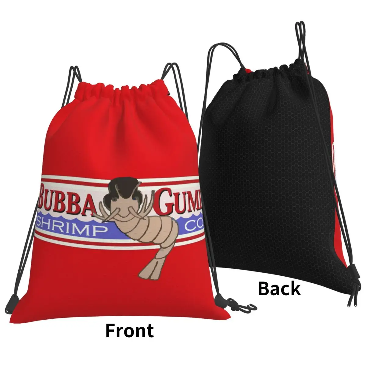 Bubba Gump Shrimp Forrest Movie Geek Backpacks Portable Drawstring Bundle Pocket Sports Bag Book Bags for Travel School
Bubba Gump Shrimp Forrest Movie Geek Backpacks Portable Drawstring Bundle Pocket Sports Bag Book Bags for Travel School