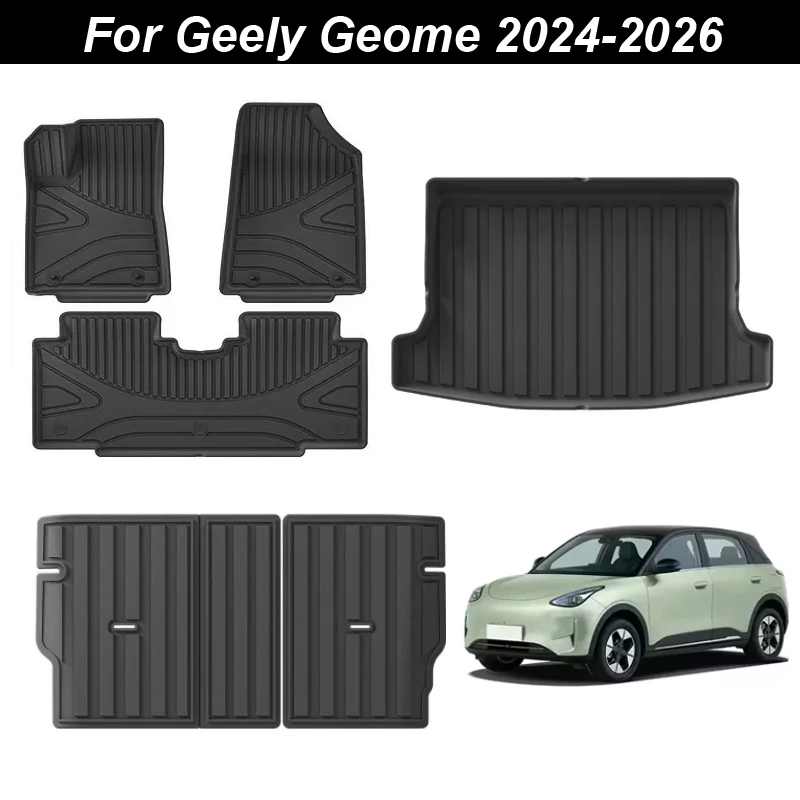 Car Floor Mats for Geely Geome 2024 2025 2026 Cargo Liner Back Seat Covers Waterproof Non-slip Trunk Mat Customized Car Carpets
Car Floor Mats for Geely Geome 2024 2025 2026 Cargo Liner Back Seat Covers Waterproof Non-slip Trunk Mat Customized Car Carpets