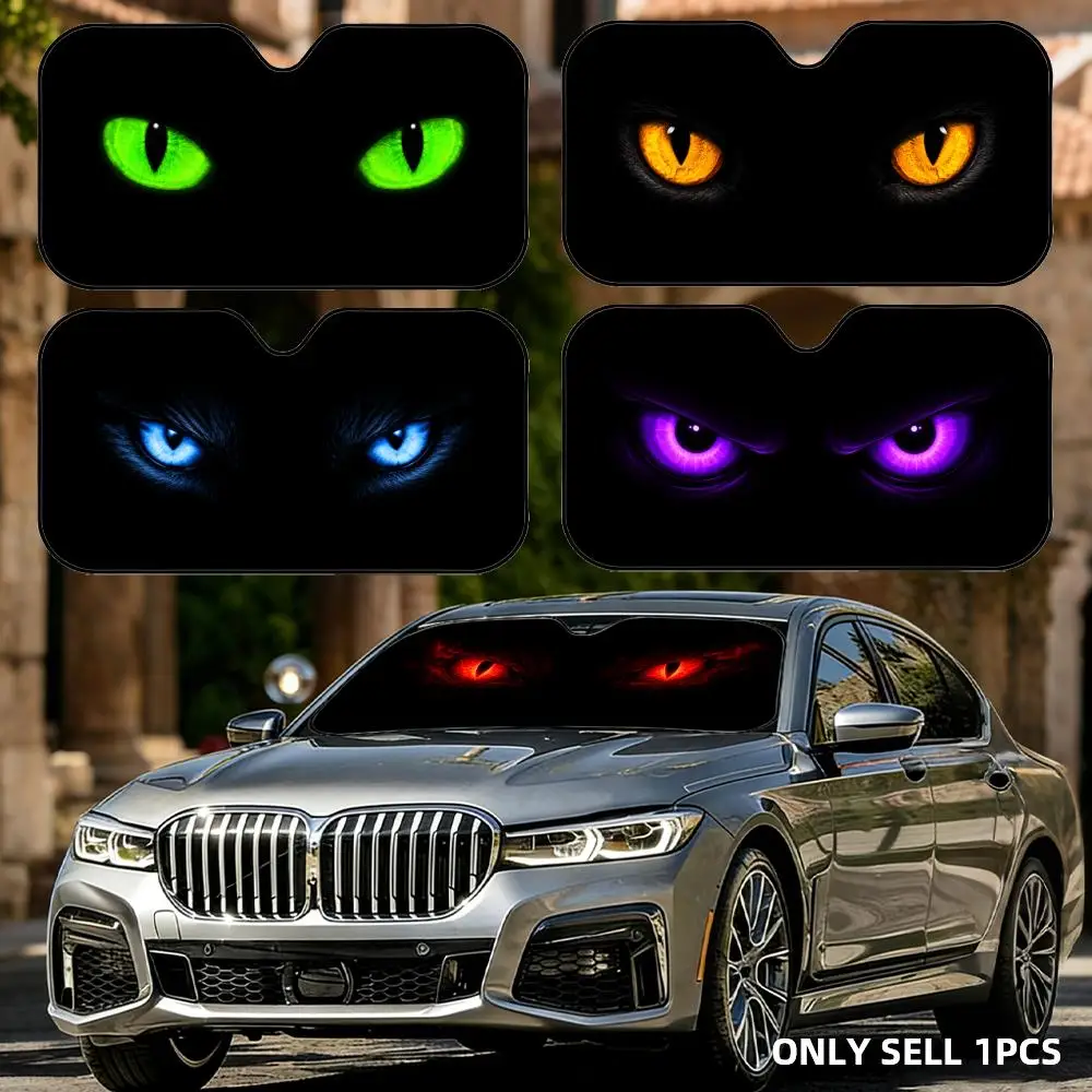 The green fierce beasts eyes Sun Visor Foldable Aluminum Foil Car Windshield Sun Shade - UV Protection & Heat Insulation Visor
The green fierce beasts eyes Sun Visor Foldable Aluminum Foil Car Windshield Sun Shade - UV Protection & Heat Insulation Visor
