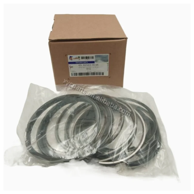 DE58TIS D1146 Piston rings 65.02503-8146 diesel engine parts 65.02503-8146 repair kit DH300-7 piston ring DX300LC DH300LC
DE58TIS D1146 Piston rings 65.02503-8146 diesel engine parts 65.02503-8146 repair kit DH300-7 piston ring DX300LC DH300LC