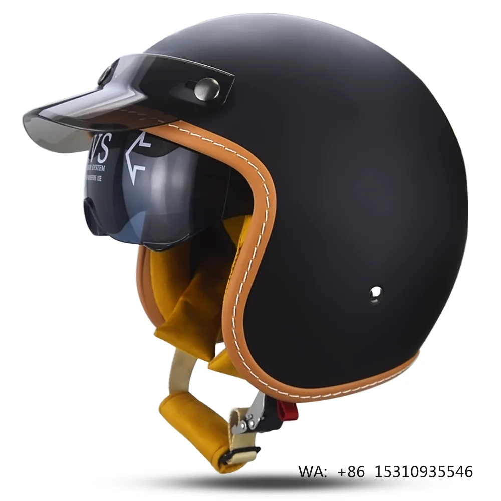 New Arrival Retro Helmet Casco Open Face Motorcycle Helmets Motocicleta Capacete, Lente Dupla, Viseira Interior,
New Arrival Retro Helmet Casco Open Face Motorcycle Helmets Motocicleta Capacete, Lente Dupla, Viseira Interior,