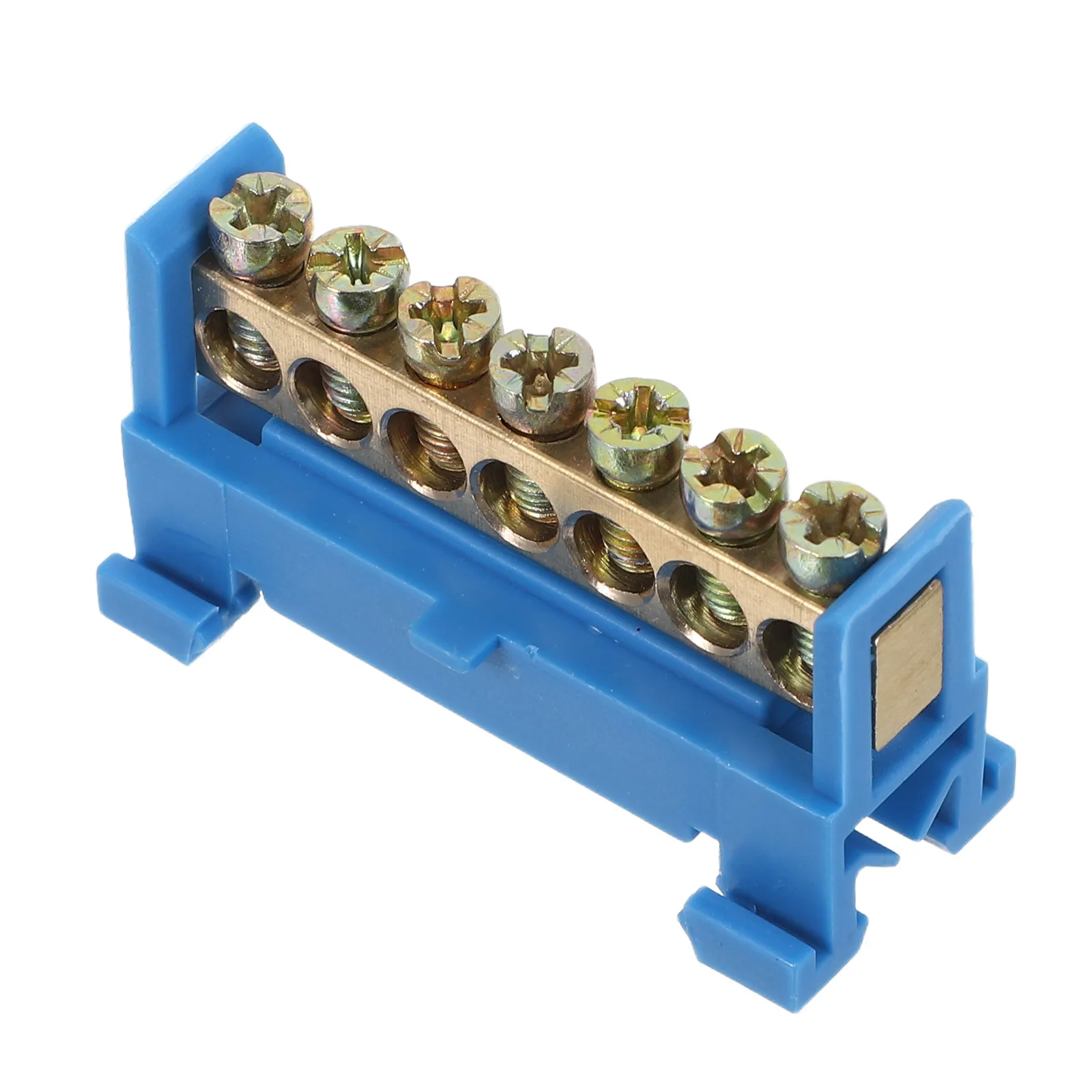 Terminal Block Copper Bus Positions Screw Grounding Strip Din Rail Type Bottom Seat Electrical Industrial Applications
Terminal Block Copper Bus Positions Screw Grounding Strip Din Rail Type Bottom Seat Electrical Industrial Applications