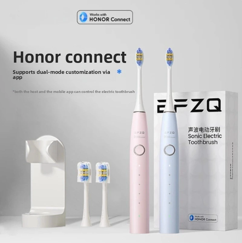 Professional Rechargeable Sonic Electric Toothbrush with 2pcs Soft Bristle Brush Heads USB-C Charging Electronic Toothbrushes
Professional Rechargeable Sonic Electric Toothbrush with 2pcs Soft Bristle Brush Heads USB-C Charging Electronic Toothbrushes