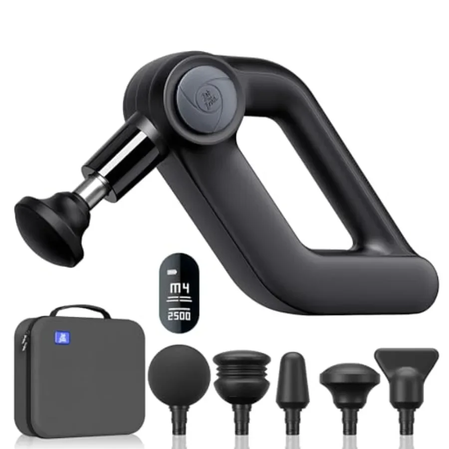 D5 Pro Massage Gun with 13mm Amplitude Powerful Percussion Massage Gun Deep Tissue with Max Power for Athletes Home Gym Handhel
D5 Pro Massage Gun with 13mm Amplitude Powerful Percussion Massage Gun Deep Tissue with Max Power for Athletes Home Gym Handhel