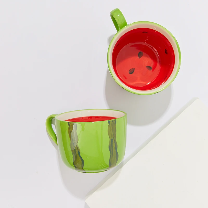 Nordic Ceramic Watermelon Mug Cute Couple Mugs Creative Coffee Cup Coffee Cups Tazas Tazas De CafÉ Caneca Термокружка Кружка
Nordic Ceramic Watermelon Mug Cute Couple Mugs Creative Coffee Cup Coffee Cups Tazas Tazas De CafÉ Caneca Термокружка Кружка