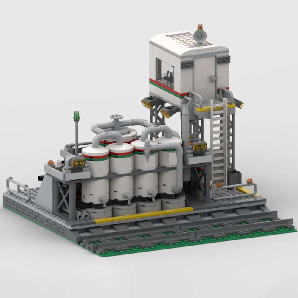 MOC-127086 Станция передачи данных с резервуарами для хранения и повышенной комнатой управления 611 деталей
MOC-127086 Станция передачи данных с резервуарами для хранения и повышенной комнатой управления 611 деталей