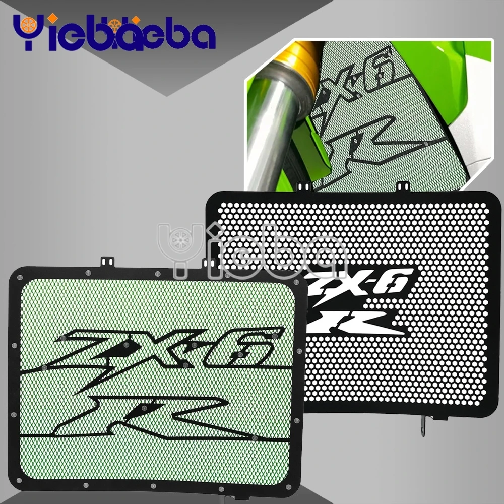CNC Accessories For Kawasaki Ninja ZX-6R ZX636 ZX-6RR ZX 636 /6 R/RR 2003 2004 Motorcycle Radiator Guard Grille Protection Cover
CNC Accessories For Kawasaki Ninja ZX-6R ZX636 ZX-6RR ZX 636 /6 R/RR 2003 2004 Motorcycle Radiator Guard Grille Protection Cover