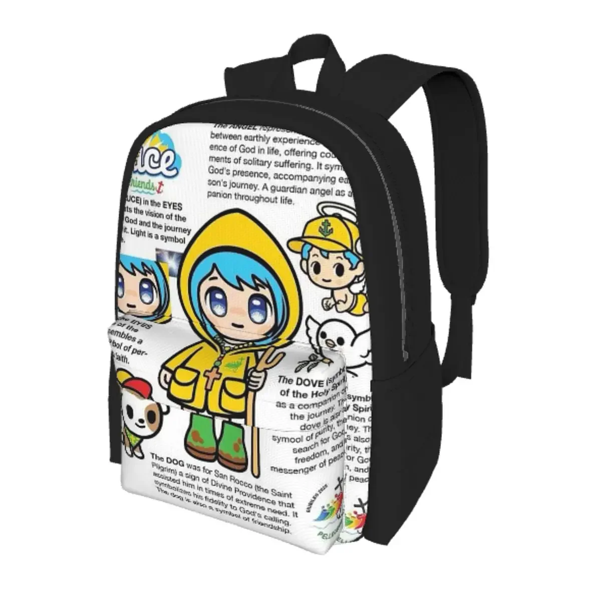 Luce Vatican Mascot Student Backpack School Bag Hiking Travel Daypack for Boys Girls Bookbag Shoulder Bags
Luce Vatican Mascot Student Backpack School Bag Hiking Travel Daypack for Boys Girls Bookbag Shoulder Bags
