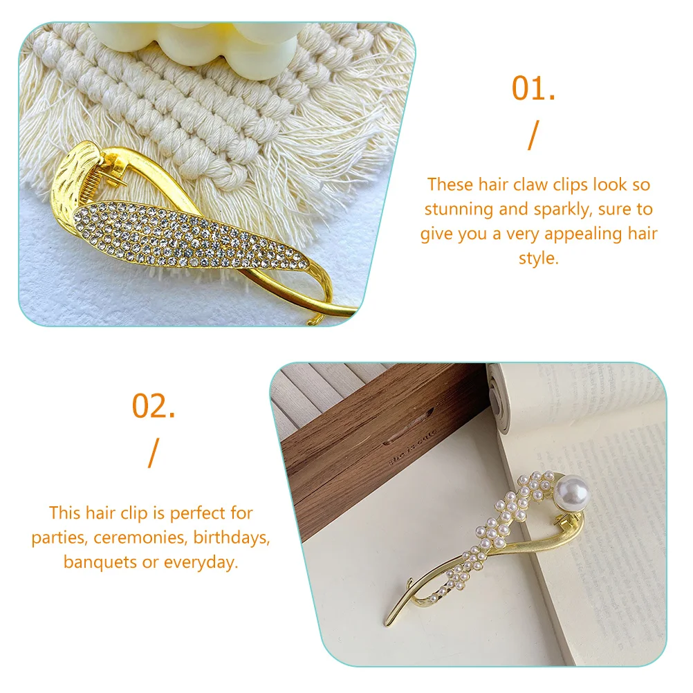 2 шт., большие металлические заколки для волос, блестящие жемчужные зажимы со стразами для густых коротких волос, вечерние, повседневного использования
2 шт., большие металлические заколки для волос, блестящие жемчужные зажимы со стразами для густых коротких волос, вечерние, повседневного использования