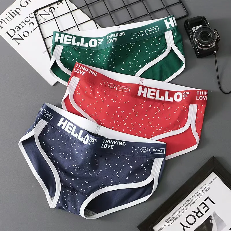 3pcs men's underwear, comfortable, soft and fashionable daily line print intimate briefs, sporty and breathable boxers
3pcs men's underwear, comfortable, soft and fashionable daily line print intimate briefs, sporty and breathable boxers