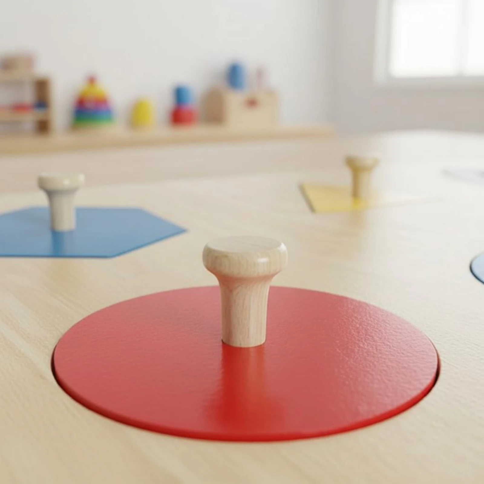 Geometric Insert Board Hand-Eye Coordination Shape Sorting Board Wooden Peg Matching Game Fine Movement Skills Educational Toy
Geometric Insert Board Hand-Eye Coordination Shape Sorting Board Wooden Peg Matching Game Fine Movement Skills Educational Toy