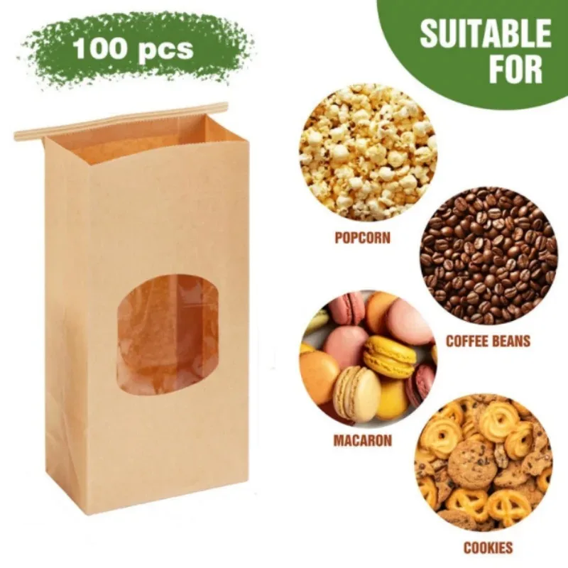 Kraft Paper/White Paper Take-out Food Packaging Bag DIY Coffee Vegetable Fruit Bread Toast Hamburger Baking Takeaway Pouches
Kraft Paper/White Paper Take-out Food Packaging Bag DIY Coffee Vegetable Fruit Bread Toast Hamburger Baking Takeaway Pouches