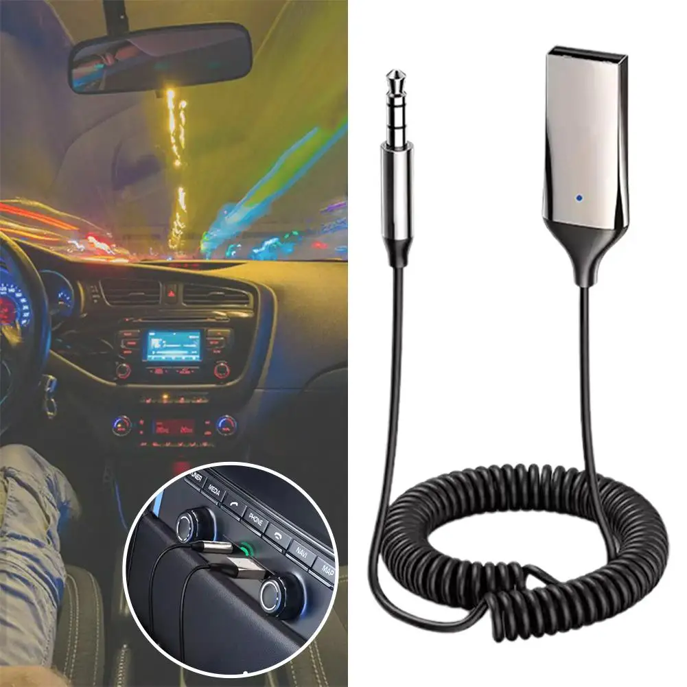 Bluetooth Receiver 5.0 Adapter Hands-Free Car Kits AUX Audio 3.5mm Jack Music Wireless Receiver for Car BT Transmitter L2M7
Bluetooth Receiver 5.0 Adapter Hands-Free Car Kits AUX Audio 3.5mm Jack Music Wireless Receiver for Car BT Transmitter L2M7