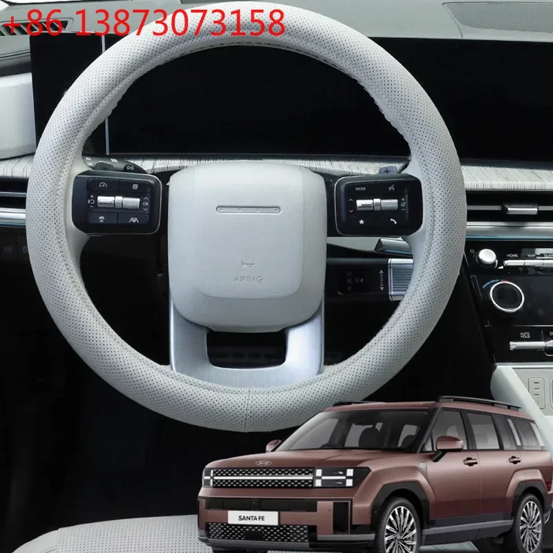 Circular Car Steering Wheel Cover for Hyundai Santa Fe 2024 Santa Fe MX5 IX45 Steering Wheel Interior Protection Accessories
Circular Car Steering Wheel Cover for Hyundai Santa Fe 2024 Santa Fe MX5 IX45 Steering Wheel Interior Protection Accessories