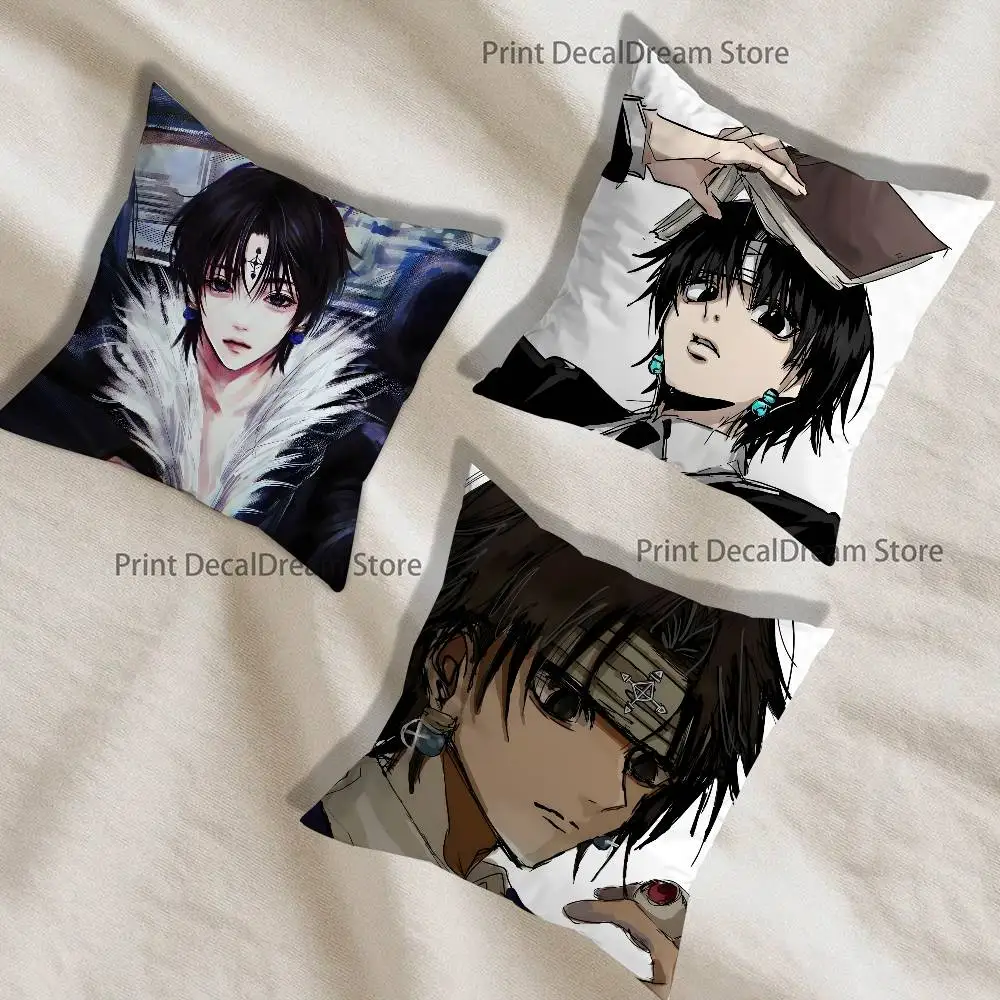 Anime H-Hunter C-Chrollo Printed Pillow Cover Cushion Case Simple Sofa Pillow Case No Pillow Core
Anime H-Hunter C-Chrollo Printed Pillow Cover Cushion Case Simple Sofa Pillow Case No Pillow Core