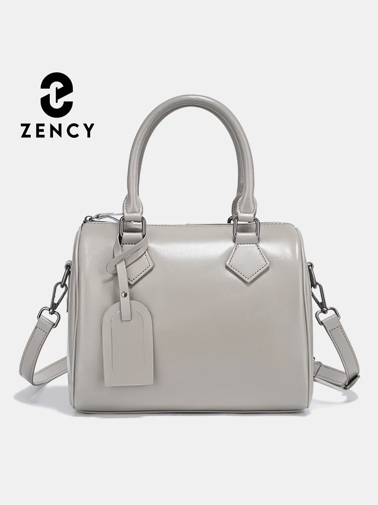 Zency Genuine Leather Top-handle Bag For Women Casual Boston Bag Shoulder Luxury Brand Handbag Bolsa Crossbody Large Capacity
Zency Genuine Leather Top-handle Bag For Women Casual Boston Bag Shoulder Luxury Brand Handbag Bolsa Crossbody Large Capacity