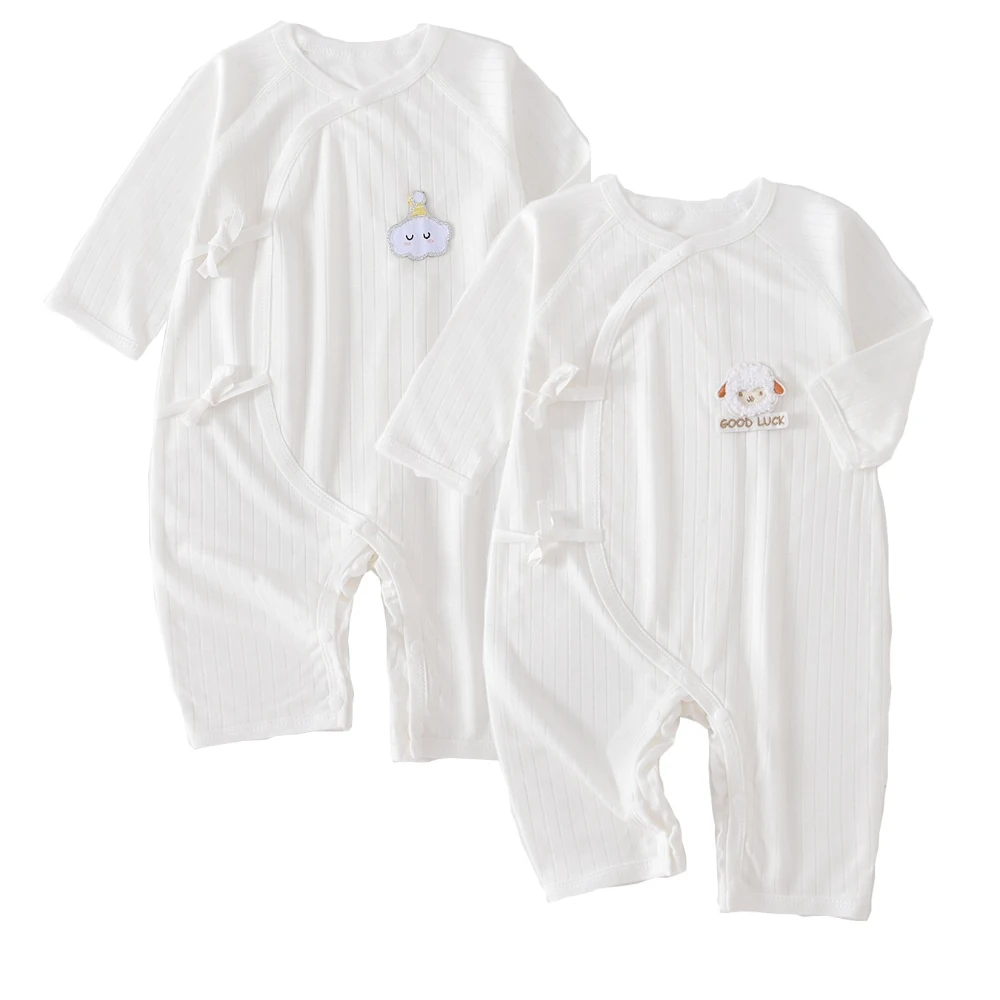 Somenie Unisex Baby Long Sleeve Onesie for Four Season Boys Girls Cute Embroidered Animal Patches Jumpsuit 0-1-3-6M
Somenie Unisex Baby Long Sleeve Onesie for Four Season Boys Girls Cute Embroidered Animal Patches Jumpsuit 0-1-3-6M