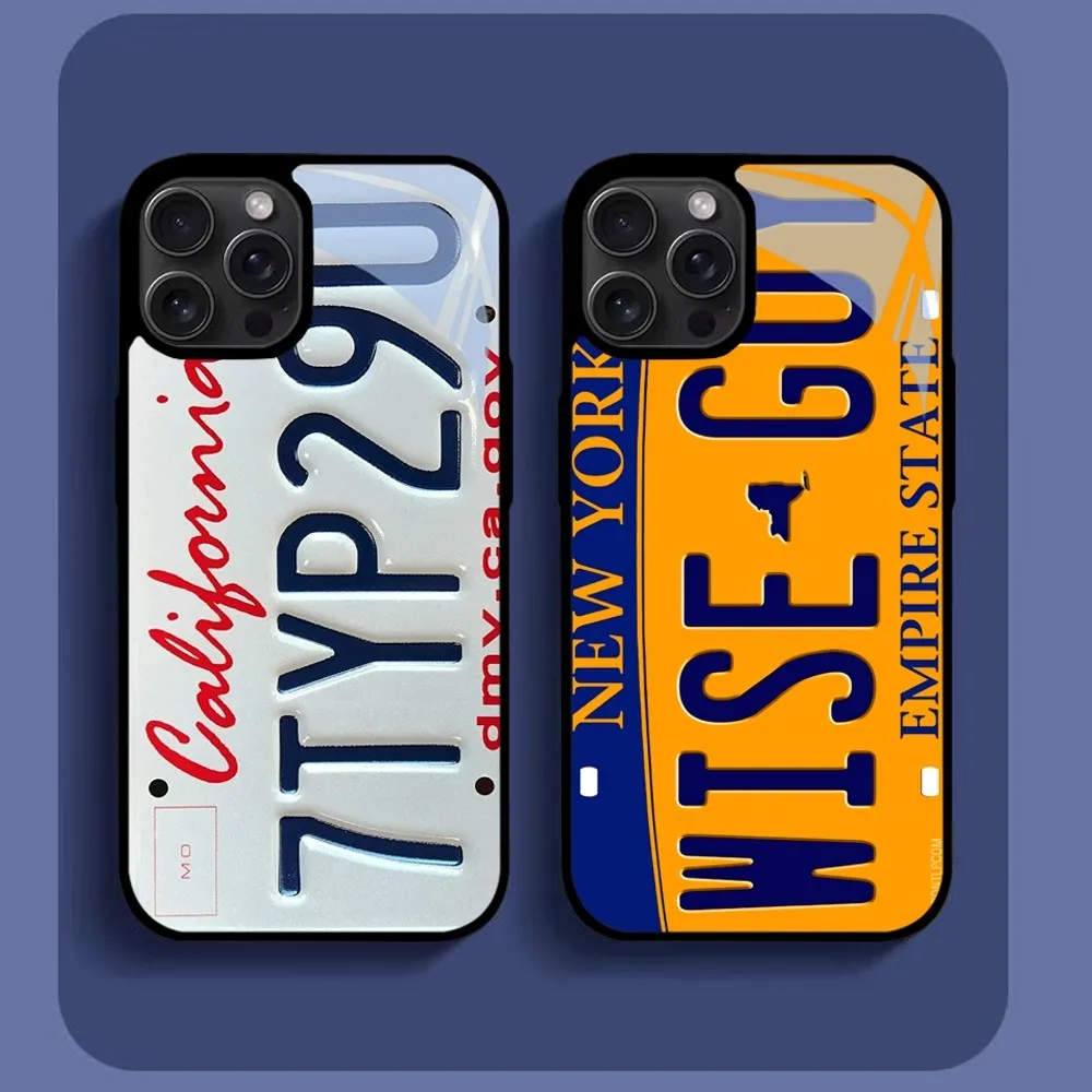 Retro Funny License Plate Number Phone Case For IPhone16 15 14 13 12 11 Pro Xs Max Mini XR X 7 8 Plus Luxury Mirror Hard Funda
Retro Funny License Plate Number Phone Case For IPhone16 15 14 13 12 11 Pro Xs Max Mini XR X 7 8 Plus Luxury Mirror Hard Funda