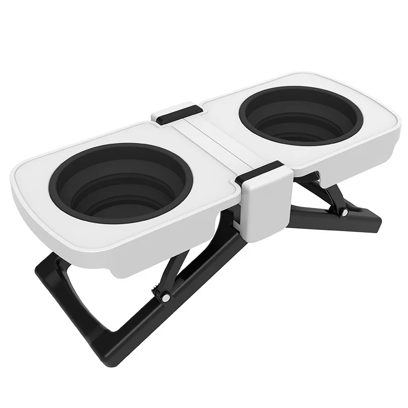 Outdoor Portable Dog Dining Table Folding Dog Bowl With High Neck Protection For Pets Double Bowls Large Capacity Dog Basin
Outdoor Portable Dog Dining Table Folding Dog Bowl With High Neck Protection For Pets Double Bowls Large Capacity Dog Basin