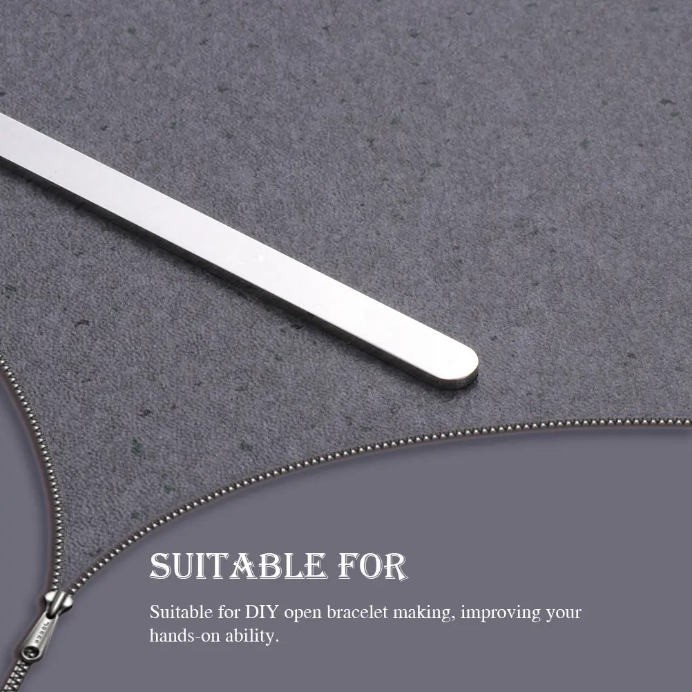 5Pcs Mirror Polished Stainless Steel Bracelet Blanks Ideal for DIY Jewelry Making Carving Stamping Bangle Projects
5Pcs Mirror Polished Stainless Steel Bracelet Blanks Ideal for DIY Jewelry Making Carving Stamping Bangle Projects