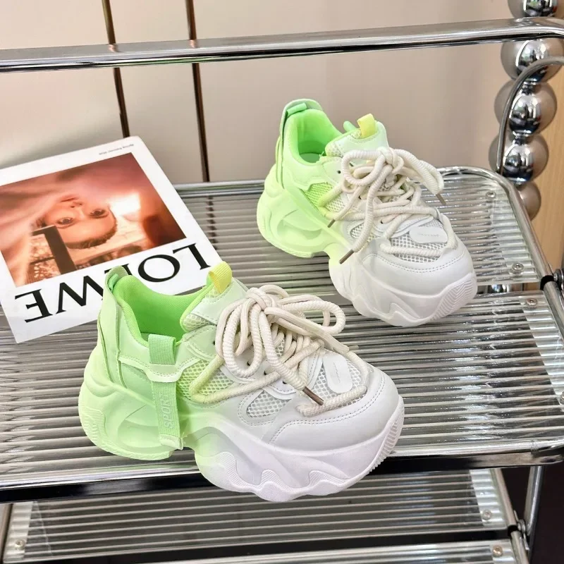 Thick Soled Sports Shoes for Women's Sneakers Women Trends 2024 Breathable and Elevated Casual Sports Shoes for Women
Thick Soled Sports Shoes for Women's Sneakers Women Trends 2024 Breathable and Elevated Casual Sports Shoes for Women