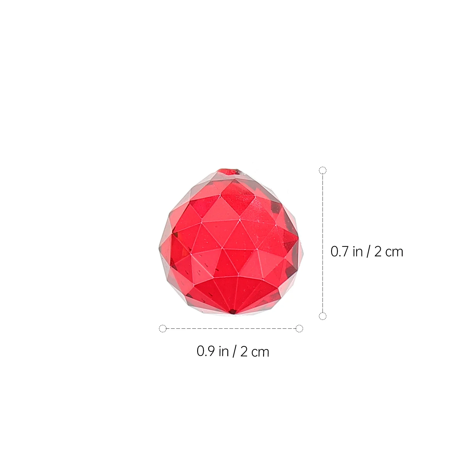 20Pcs Crystal Hanging Ball Pendant Colored Durable White Crystal Hanging Ornament for Home Garden Backyard Balcony Shop Decor
20Pcs Crystal Hanging Ball Pendant Colored Durable White Crystal Hanging Ornament for Home Garden Backyard Balcony Shop Decor
