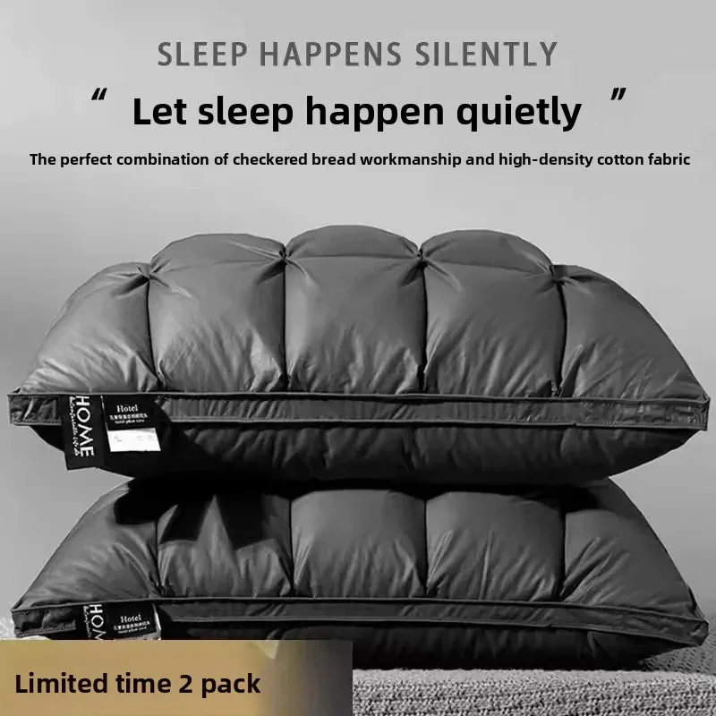 2pc Fluffy Soft Pillow Inner Hotel Special Cervical Support Sleep Aid Home Pair Does Not Collapse
2pc Fluffy Soft Pillow Inner Hotel Special Cervical Support Sleep Aid Home Pair Does Not Collapse