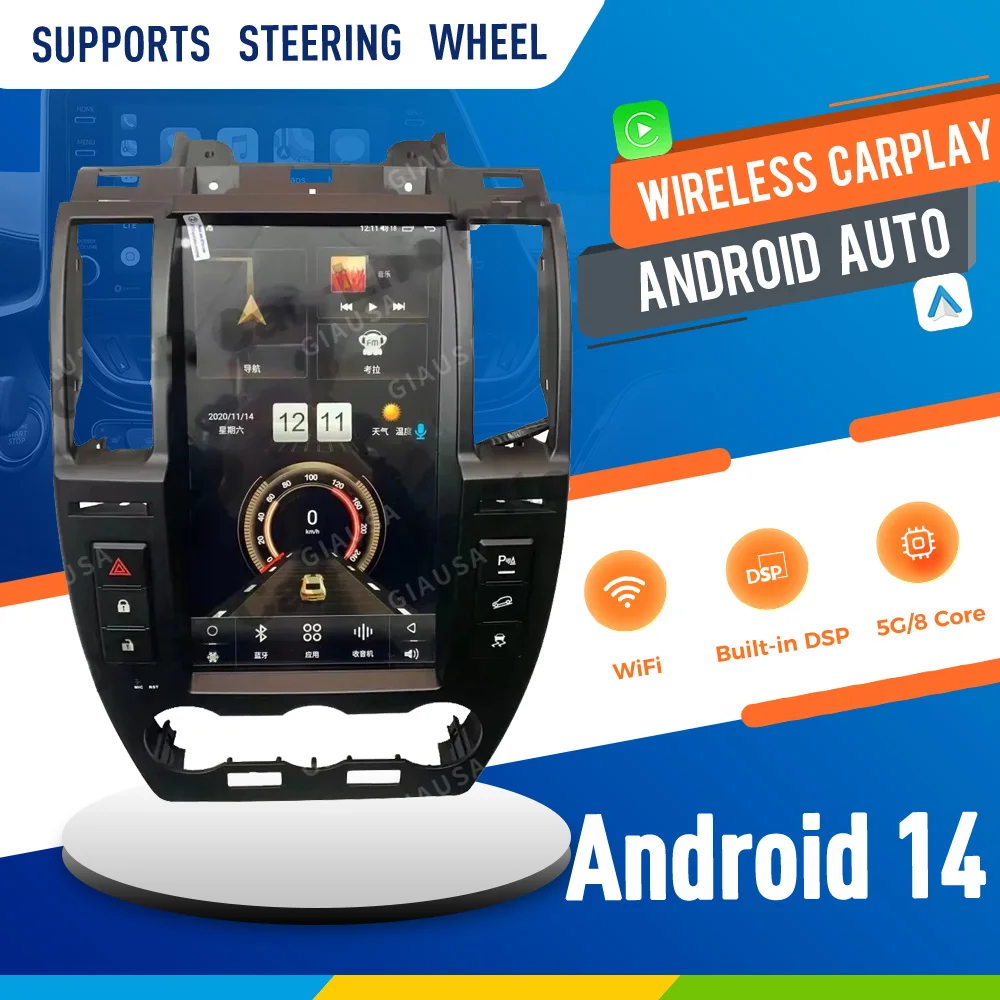 13,6-дюймовый Android 14 для Land Rover Freelander 2 2007-2015, вертикальный экран, радиоприемник DSP, стереоприемник, мультимедийный плеер
13,6-дюймовый Android 14 для Land Rover Freelander 2 2007-2015, вертикальный экран, радиоприемник DSP, стереоприемник, мультимедийный плеер