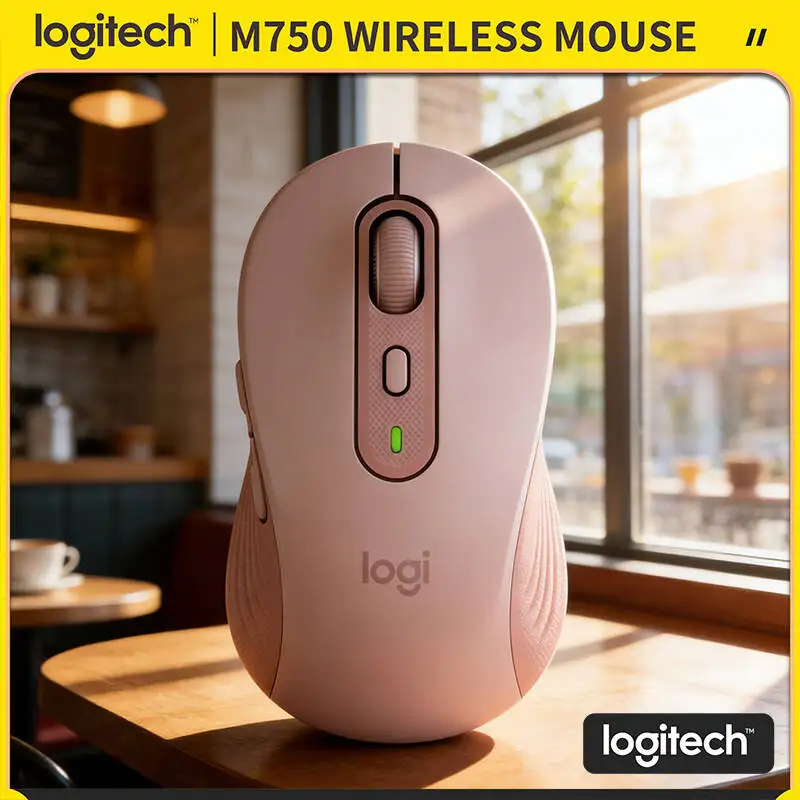 Бесшумная офисная мышь M750 - SmartWheel Scrolling, резиновые боковые накладки, 20 месяцев автономной работы, экологичный корпус, готовый инструмент для бизнеса
Бесшумная офисная мышь M750 - SmartWheel Scrolling, резиновые боковые накладки, 20 месяцев автономной работы, экологичный корпус, готовый инструмент для бизнеса