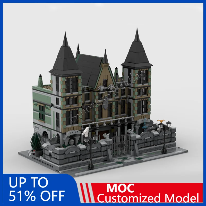 3760 PCS Construction My Malfoy Manor MOC Customize Modular Building Block Creative Design Educational DIY Birthday Toy Gift
3760 PCS Construction My Malfoy Manor MOC Customize Modular Building Block Creative Design Educational DIY Birthday Toy Gift