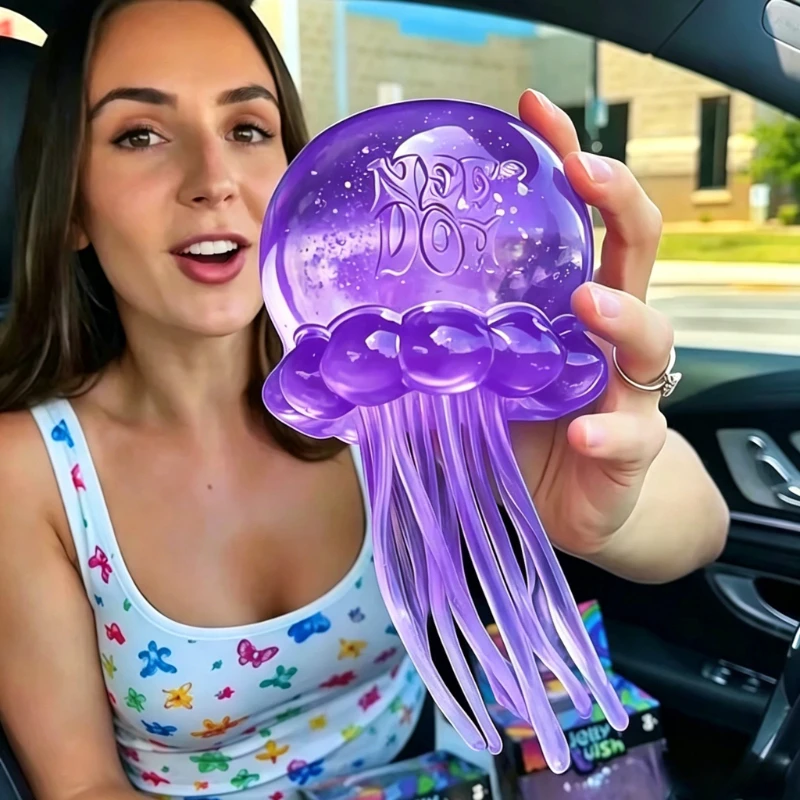 Nee Doh Jellyfish Squish Toy, Sensory Touch Stress Relief Toy Soft Jelly Texture Anti-Stress Toy Water Texture Mystery Press Box
Nee Doh Jellyfish Squish Toy, Sensory Touch Stress Relief Toy Soft Jelly Texture Anti-Stress Toy Water Texture Mystery Press Box