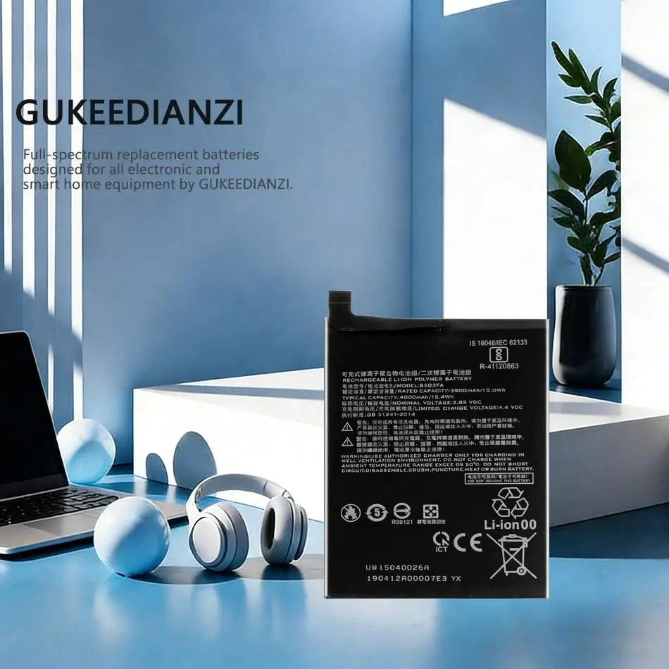 Экологичная батарея 4000 мАч для Xiaomi Black Shark 2 BS03FA с длительным сроком службы
Экологичная батарея 4000 мАч для Xiaomi Black Shark 2 BS03FA с длительным сроком службы