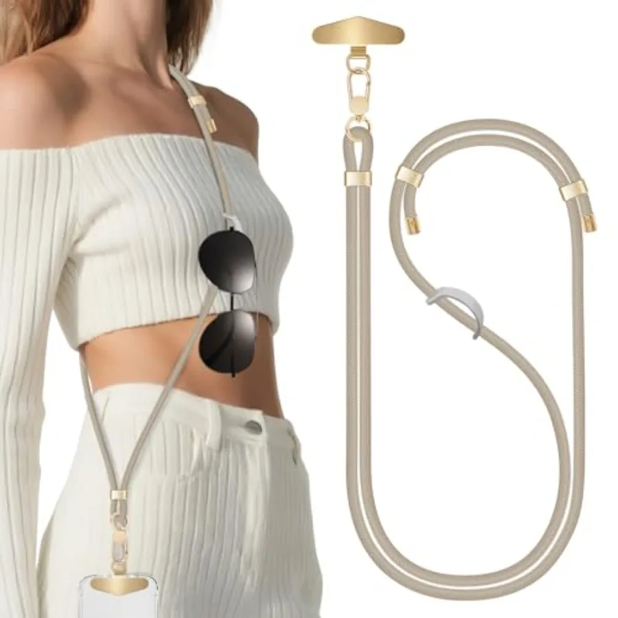 Phone Lanyards For Around The Neck, Crossbody Cell Phone Strap with Premium Metal Buckles Universal Neck Strap Holder with Clea
Phone Lanyards For Around The Neck, Crossbody Cell Phone Strap with Premium Metal Buckles Universal Neck Strap Holder with Clea