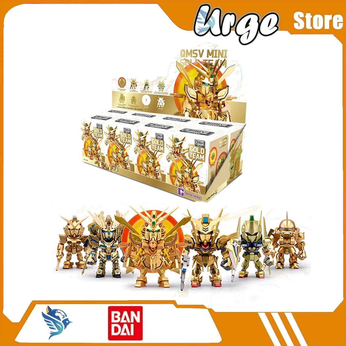 Bandai 2026 NEW Model QMSV MINI GOLD TEAMToy Collectibles Ornament Decoration Collection Periphery Gift Surprise Boy Cartoon
Bandai 2026 NEW Model QMSV MINI GOLD TEAMToy Collectibles Ornament Decoration Collection Periphery Gift Surprise Boy Cartoon