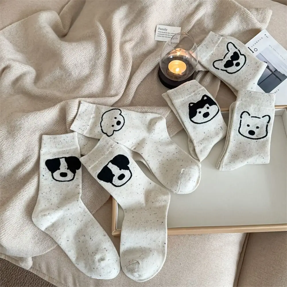 Носки женские Короткие хлопковые в горошек, модные милые Мультяшные с собакой, медведем, Чулочные изделия, до середины икры
Носки женские Короткие хлопковые в горошек, модные милые Мультяшные с собакой, медведем, Чулочные изделия, до середины икры