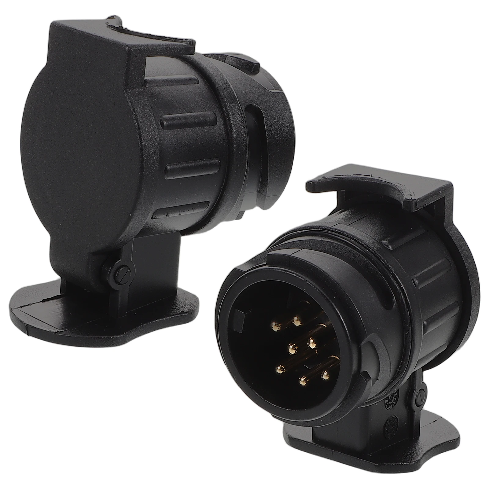 2 Pcs Trailer RV Conversion Head Truck Accessories Car Connector 13 Pin 7 Light Adapter Plastic
2 Pcs Trailer RV Conversion Head Truck Accessories Car Connector 13 Pin 7 Light Adapter Plastic