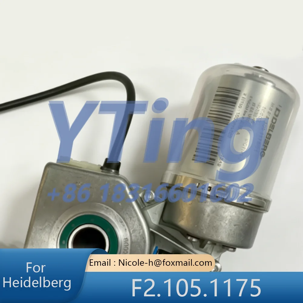 Heidelberg Printing Machine Accessories SM102CD102 Proofing Pressure Motor Diagonal Pull Plate Motor F2.105.1175
Heidelberg Printing Machine Accessories SM102CD102 Proofing Pressure Motor Diagonal Pull Plate Motor F2.105.1175