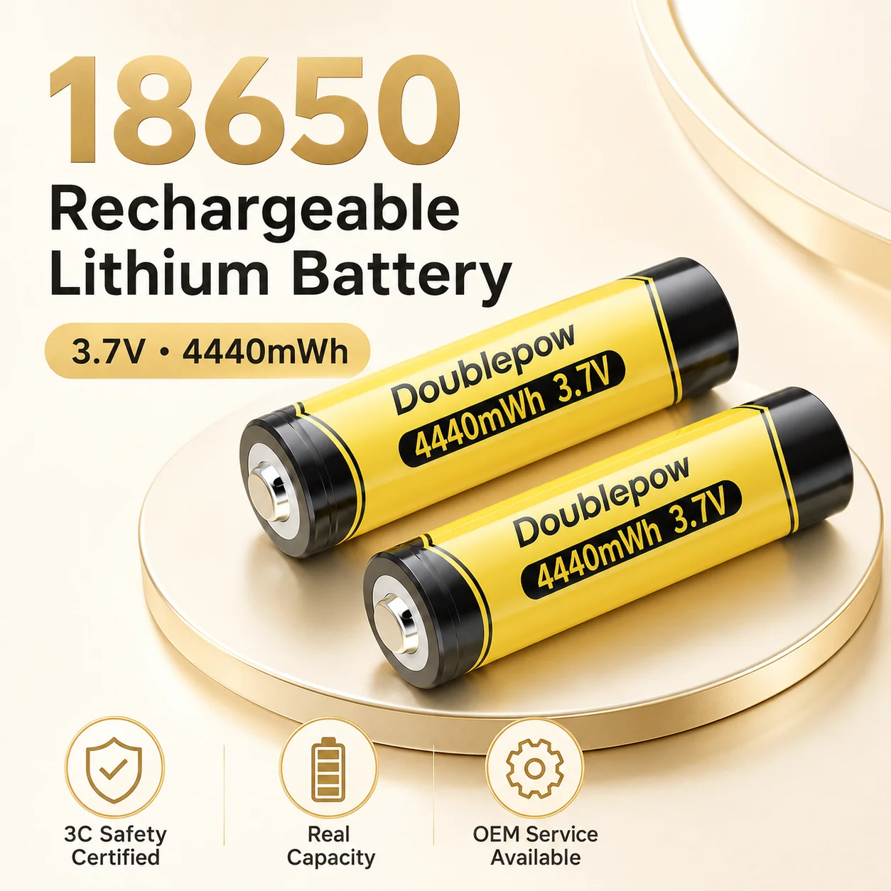 18650 Battery Large Capacity Flat Top Rechargeable Cell For Mini Fan Flashlight Mosquito Repellent Device Charging Power Supply
18650 Battery Large Capacity Flat Top Rechargeable Cell For Mini Fan Flashlight Mosquito Repellent Device Charging Power Supply
