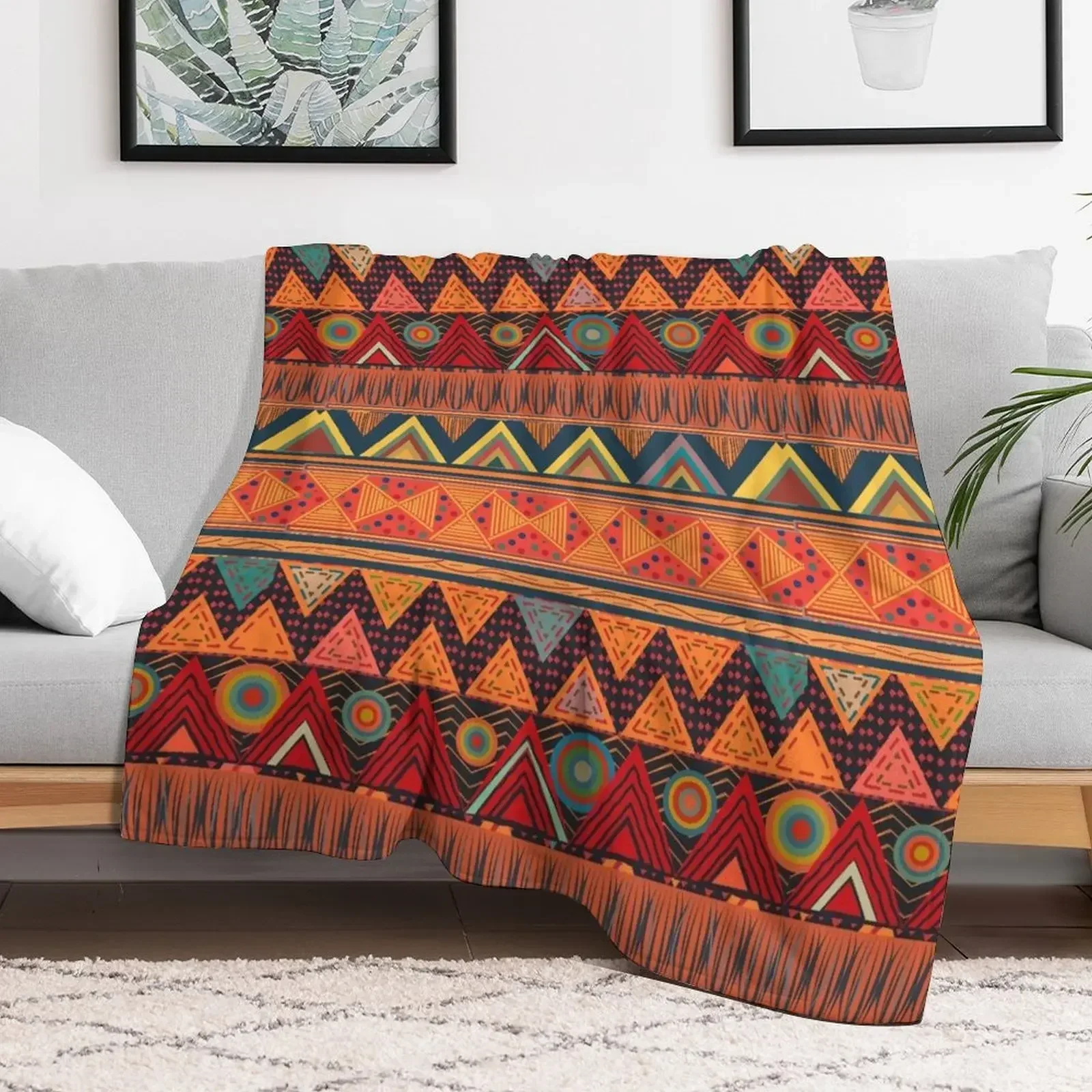 Tribal Ethnic (earth colors) Throw Blanket Blankets For Sofas Travel Flannel Fabric Blankets
Tribal Ethnic (earth colors) Throw Blanket Blankets For Sofas Travel Flannel Fabric Blankets