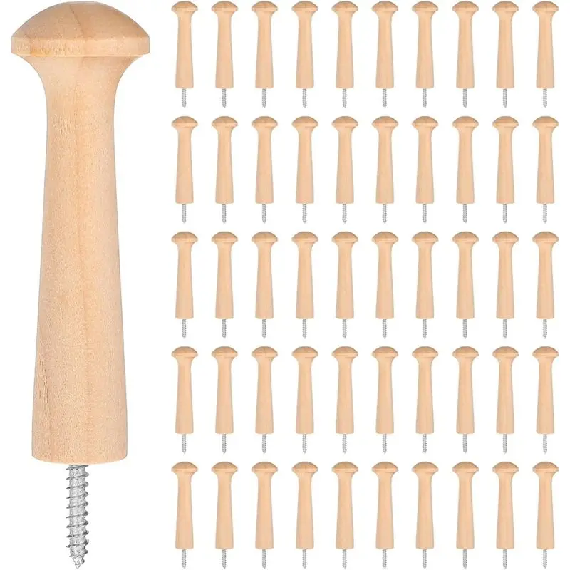 A60zwooden Shaker Racks Pegs 50 Pieces Screw-On 2.87 Inch Long Unfinished Wood Pegs For Hanging Clothes Hats Towelmay
A60zwooden Shaker Racks Pegs 50 Pieces Screw-On 2.87 Inch Long Unfinished Wood Pegs For Hanging Clothes Hats Towelmay