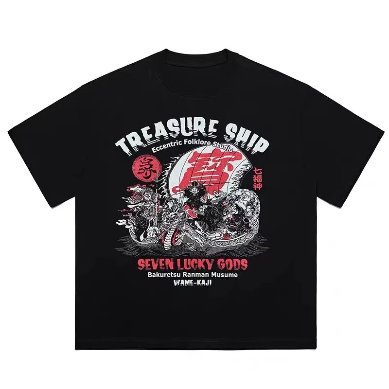 2025 summer new seven Fushen single short-sleeved T-shirt Japanese personalized men and women breathable printing trend brand
2025 summer new seven Fushen single short-sleeved T-shirt Japanese personalized men and women breathable printing trend brand