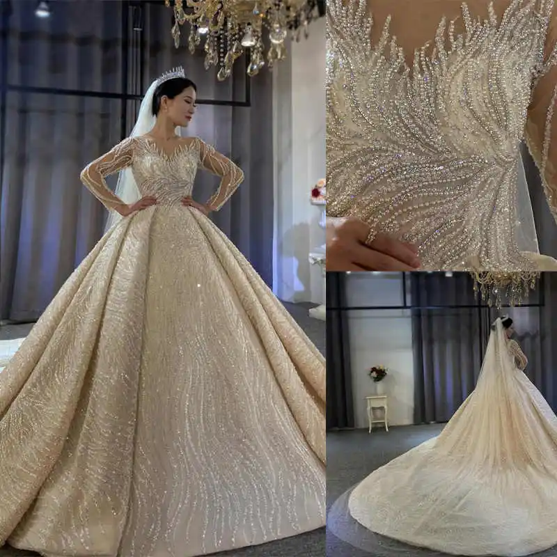 Изящное бальное платье Свадебные платья Жемчуг Кружева Кристалл Аппликации Свадебные платья принцессы невесты по индивидуальному заказу Vestidos De Novia
Изящное бальное платье Свадебные платья Жемчуг Кружева Кристалл Аппликации Свадебные платья принцессы невесты по индивидуальному заказу Vestidos De Novia