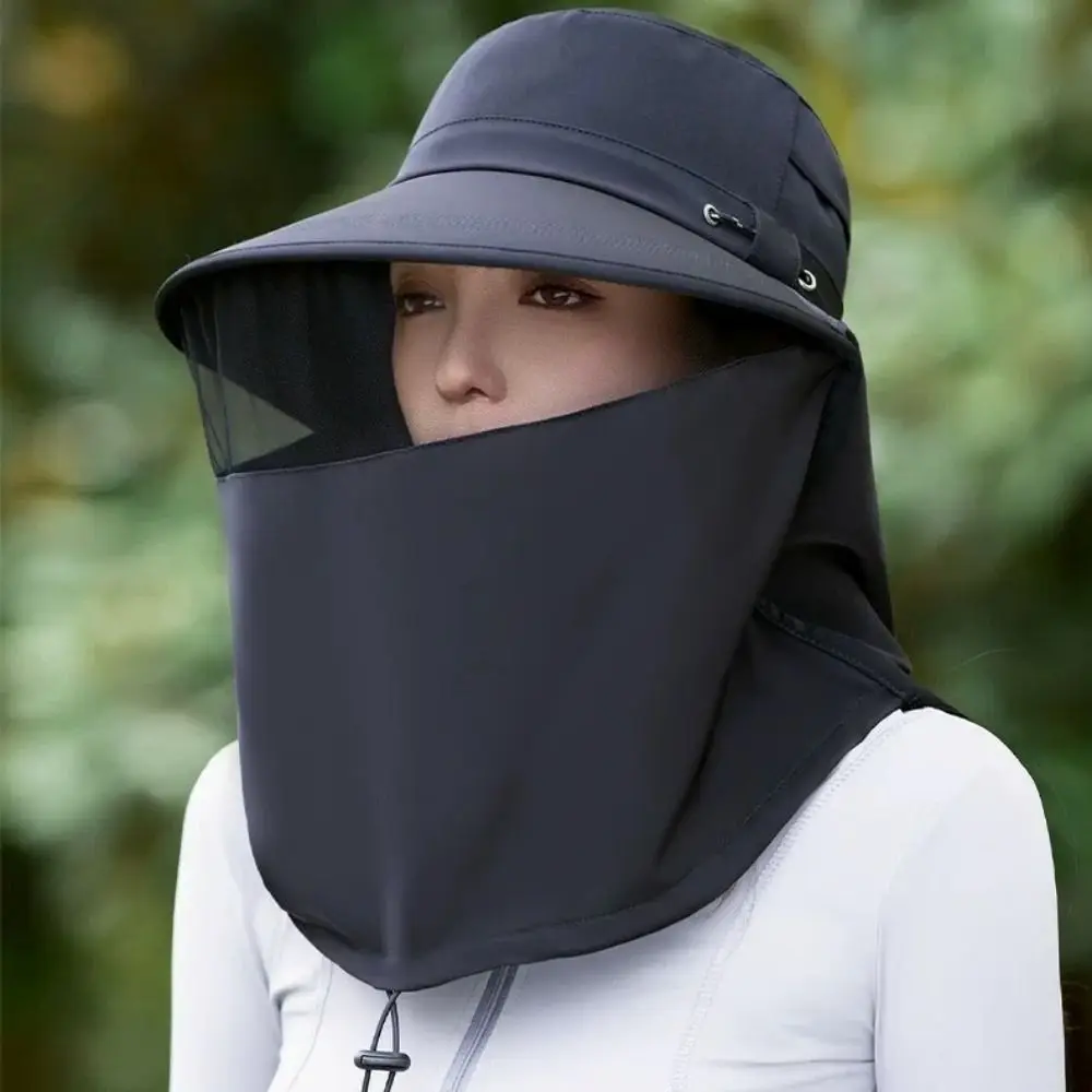 Quick Drying Sun Protection Hat Neck Guard Wide Brim Summer Sunscreen Cap Foldable Breathable Face Covering Sunhat Outdoor
Quick Drying Sun Protection Hat Neck Guard Wide Brim Summer Sunscreen Cap Foldable Breathable Face Covering Sunhat Outdoor